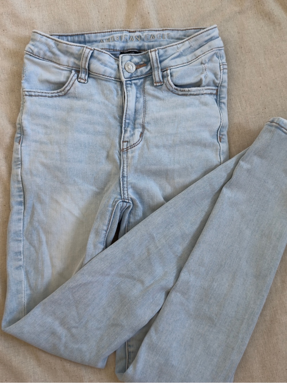 American Eagle Outfitters Light Wash Skinny Jeggings